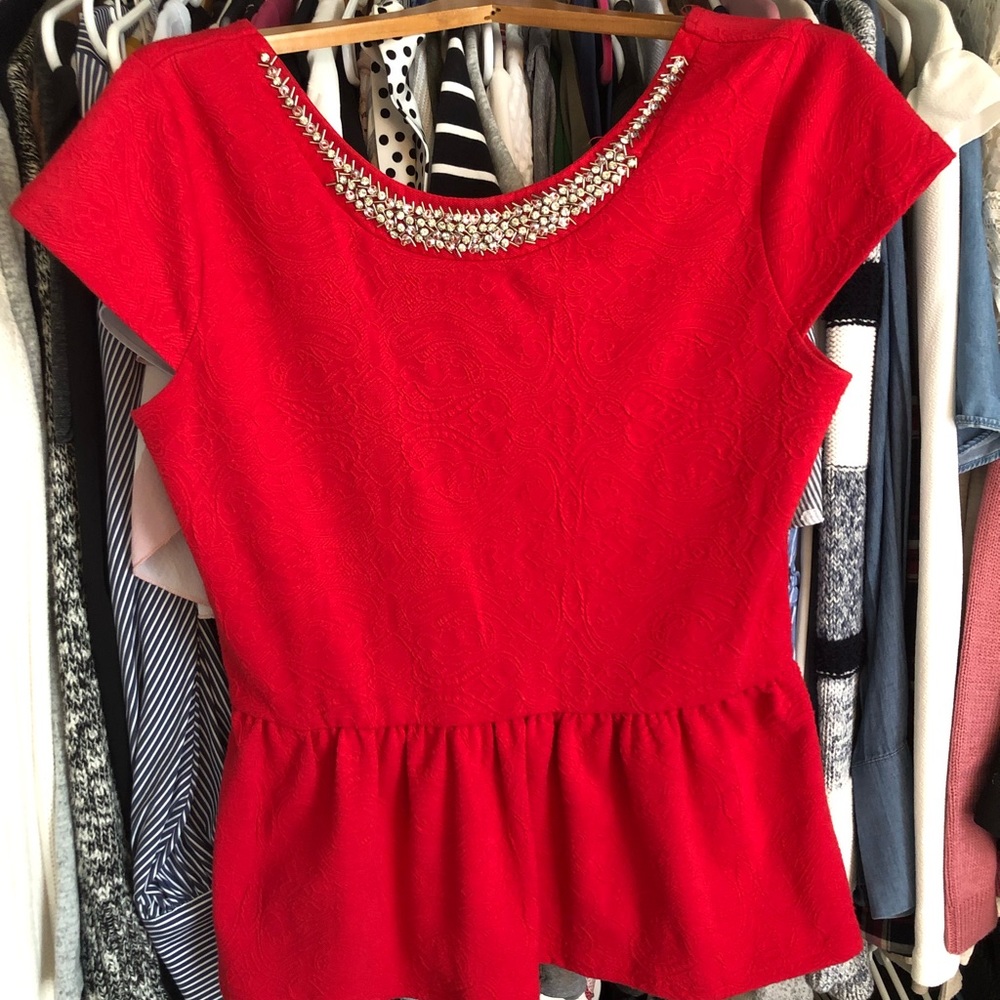 Peplum Top